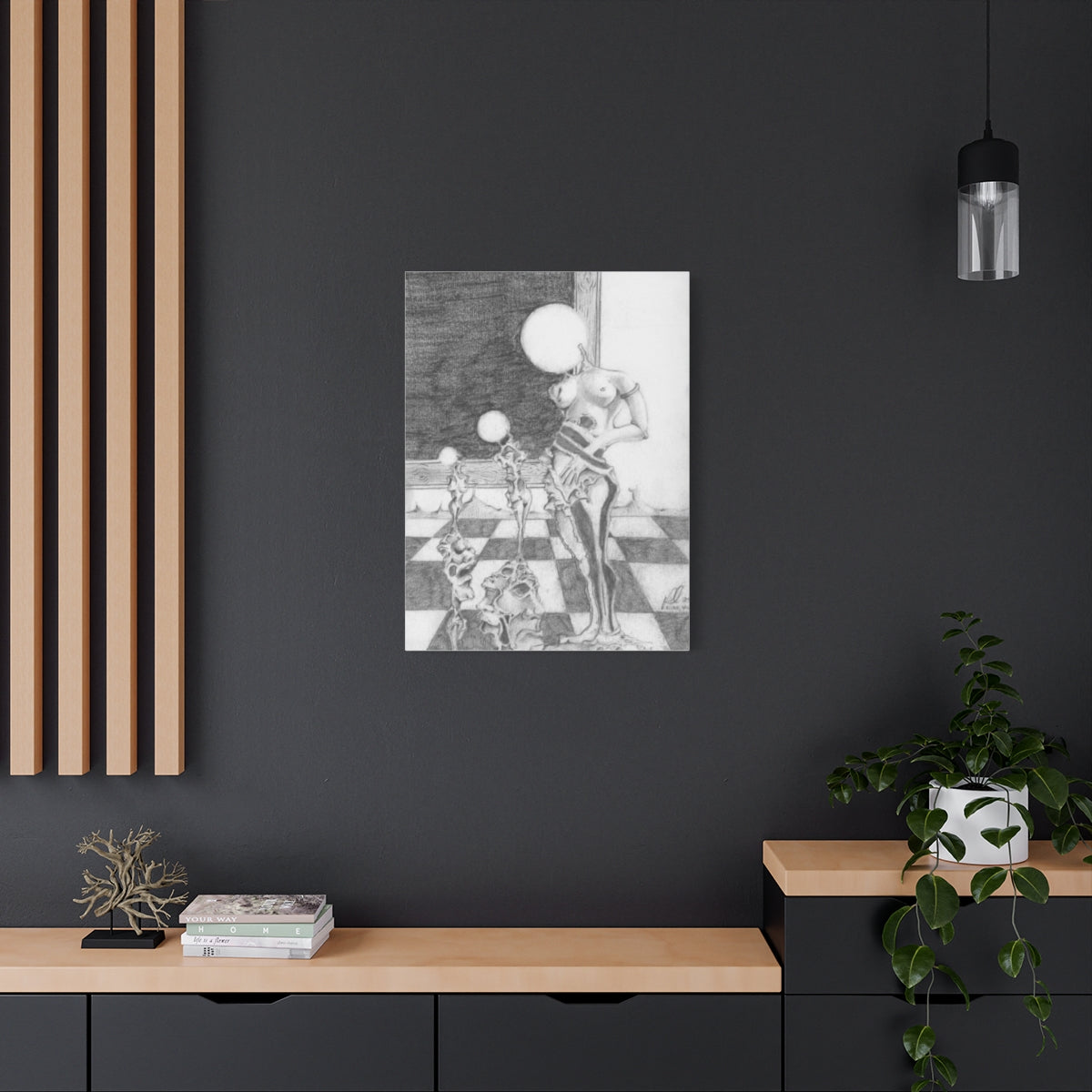 "Madre" Canvas Print