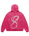 pink hoodie <3